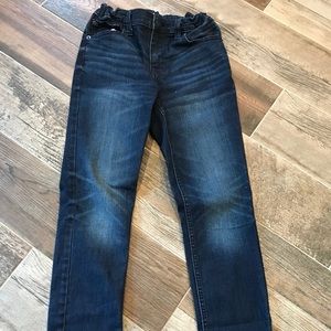 Cat & Jack Skinny Adj Waist Dark Jeans Girls 12